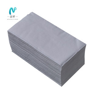 Mingxuan tùy chỉnh in giấy khăn ăn 1/8 1/4 cũ cho nhà hàng trắng nâu ăn tối khăn giấy tự nhiên - Product Image 4