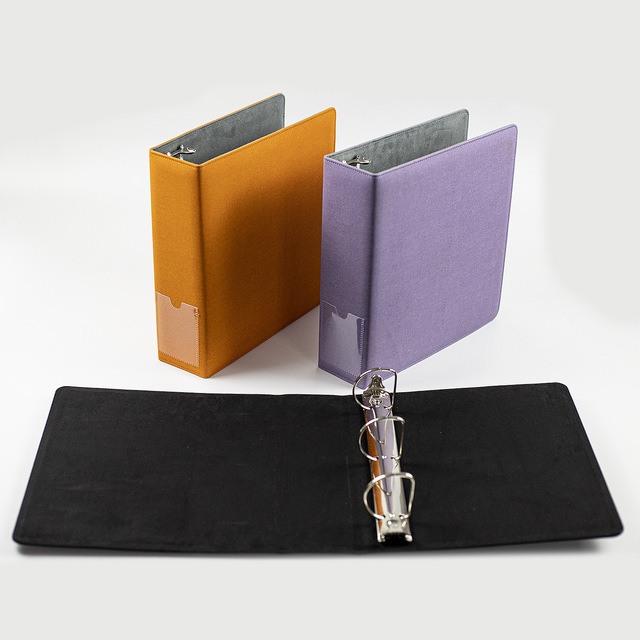 Customized Economical 3 Inch D Ring and Round3 Ring Binder, Display View, Can Hold 225 Sheets of Paper Lever Arch File Binder