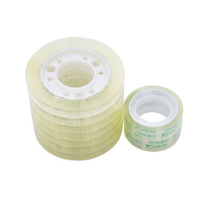 Rollos de Cinta Adhesiva Transparente de 45m, 0.6mm de Grosor, para Oficina y Estudio, Sin Residuos, Fácil de Despegar, Fuerte Adhesión - Product Image 5