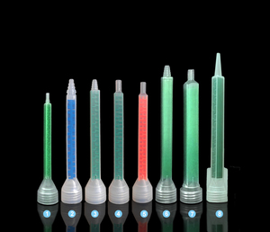 MFQX08-24 nhựa vuông trộn vòi phun 1x1 Epoxy mực dính Mẹo 10:1 tĩnh Mixer cho móng chăm sóc keo - Product Image 6