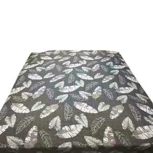 Feather printed black grey INS styles home bed sheets for textiles fabrics