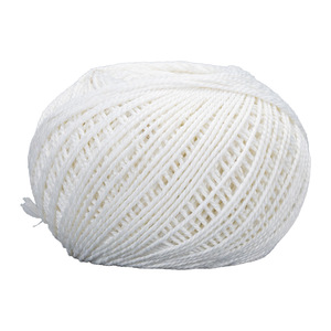 Cotton Yarn Ball 150g Spun Ring Spun <b>Bleached</b> For Construction And Craft Use - Product Image 5