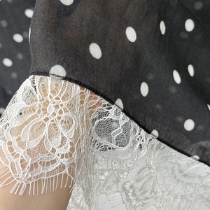 Nouveau foulard <span class=keywords><strong>hijab</strong></span> en modal double face à pois imprimés, style bohème, tendance, pour toutes les saisons, châle pour femme - Product Image 2
