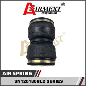 SN120180BL2-KS2/Ajustement <span class=keywords><strong>KSPORT</strong></span> coilover (Fil M50 * 2/M12) suspension Pneumatique Double convolute caoutchouc airspring/airbag amortisseur - Product Image 2