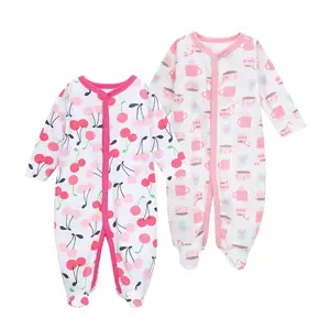 Baby Rompertjes Katoenen Peuter Outfit Bodysuit Baby Kleding Lange Mouw Baby Romper Jumpsuits