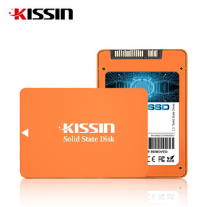 KISSIN Hard Disk 2.5 inci, SATA III SSD 256GB 120GB 256GB 480GB 512GB 1TB cangkang plastik SSD 64GB - Product Image 3