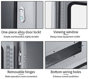 Caja de Conexiones Impermeable - Caja de Distribución con Carcasa Metálica para Conexiones Eléctricas Seguras y Confiables - Product Image 5