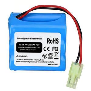 Paquete de Baterías Recargables Ni-Mh 7.2V 1200mAh AA para Aspiradora Shark XB2950 Hecho en China - Product Image 1