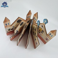 Nouveau Design Die Cut Board Book Printing Service Bible pour enfants avec des éléments bibliques Reliure parfaite Couverture rigide en carton