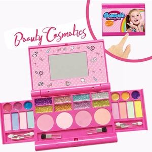 ชุดเครื่องสำอางสำหรับเด็กผู้หญิงชุดอุปกรณ์แต่งหน้าสำหรับเด็กอายแชโดว์ของเล่น - Product Image 1