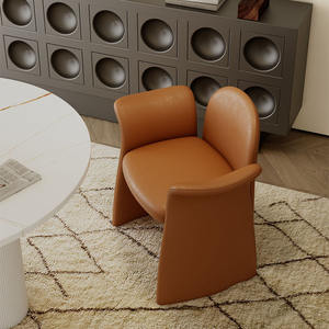 Sofá de Hotel de Cuero Genuino con Estructura de Madera, Duradero, para Sala de Estar y Espacios Comerciales - Product Image 4