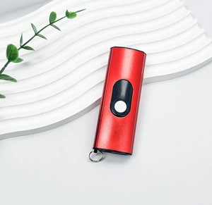 1602Rechargeable Tactical <b>LED</b> <b>Flashlight</b> Keychain High Capacity Factory Sale Self Protect Lintern Mace Tactic Llavero VIPERTEK - Product Image 2