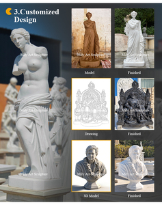 Estatua de Mármol Tallada a Mano de Hércules y Anteaus, Escultura de Luchadores, Diseño Clásico, en Venta, MILY - Product Image 3