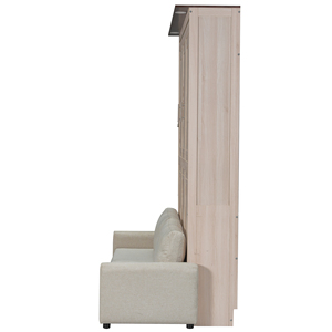 [Stock US] <span class=keywords><strong>Lit</strong></span> Murphy Queen avec canapé, <span class=keywords><strong>lit</strong></span> <span class=keywords><strong>mural</strong></span> gain de place, canapé convertible avec <span class=keywords><strong>2</strong></span> <span class=keywords><strong>places</strong></span>, stock US prêt à être expédié - Product Image 4