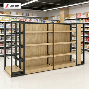 Espositori in Legno Personalizzati JIUSHUN a 4-6 Ripiani Robusti per Negozi - Product Image 2