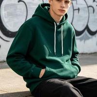 Hoodie court surdimensionné chaud d'hiver avec logo personnalisé d'usine