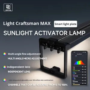 メイイン・グァン・ジャンMAXゴールデン・ドラゴン・フィッシュ<span class=keywords><strong>LED</strong></span>ライト（アプリ制御、水槽と水生植物の色強化・演色機能付き） - Product Image 5