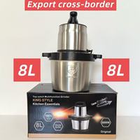 Machine à hacher la viande en gros, machine à farcir les légumes, machine à pâte d'ail, mixeur pour aliments complémentaires