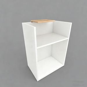 Mostrador de recepción de madera ecológico moderno Mostrador de pago de supermercado para uso de cajero - Product Image 2