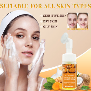 Sữa rửa mặt dạng bọt nghệ tự nhiên 100ml 3.4oz, tạo bọt mạnh, chống nhăn, làm trắng, thảo dược hữu cơ, loại bỏ vết thâm đen - Product Image 6