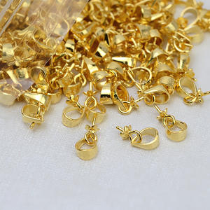 Collier simple pour femme avec 10 accessoires de perles DIY, boucle en argent S925, porte-perles vide de 3 mm et perles - Product Image 4