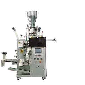 Macchina Automatica per Confezionamento Bustine di Tè a Doppia Camera con Funzione di Riempimento per Imballaggio Alimentare <span class=keywords><strong>Film</strong></span> e Foglio Confezionamento Duale - Product Image 1