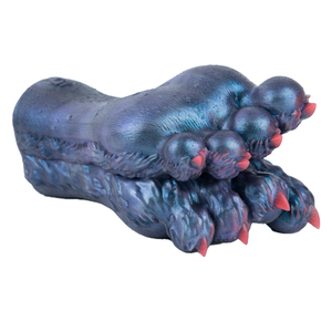 Masturbatore <span class=keywords><strong>Maschile</strong></span> GEEBA a Forma di Piedi di <span class=keywords><strong>Volpe</strong></span>, Vagina Tascabile in Silicone, Masturbatore Fetish a Forma di Piedi Alieni per Uomini - Product Image 4