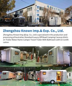 Caravana Todoterreno 2025, Recomendada por Expertos, Transportable, para Comida Rápida, Oficina, Campamento al Aire Libre, Caravana RV - Product Image 4