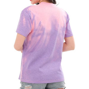 T-shirt pour enfants à changement de couleur réactif à la chaleur et à l'eau Changement de couleur activé par la chaleur Unisexe à manches courtes Coupe régulière - Product Image 6