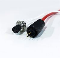 DLSA-M avec anneau à pression en métal connecteur électrique sous-marin manchon de verrouillage mâle femelle connecteurs sous-marins