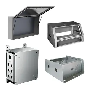 Custom Stainless Aluminium Steel Sheet Metal Box Cases Enclosure Fabrication