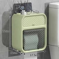 Boîte à mouchoirs murale pour salle de bain, boîte de rangement pour mouchoirs, boîte à mouchoirs en papier