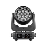Gig Bar DJ lumière 19*12W 4in1 UV led lavage tête mobile lumière fête boîte de nuit disco rgb lavage mural zoom led lumière de scène