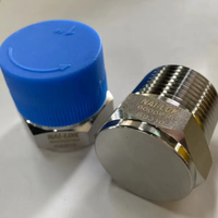 Bouchon de tuyau à tête hexagonale en acier inoxydable 316 Nai Lok, filetage NPT mâle 3/4 po, haute pression pour instrumentation pétrolière et gazière