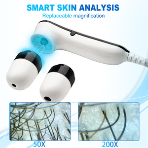 Electrical Skin Testing Anti Hair Loss Hair Growth Device <b>Electric</b> Scalp <b>Massage</b> 5 in 1 Hair and Scalp Analysis Machine - Product Image 2