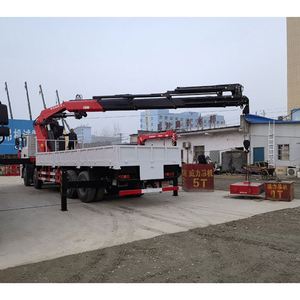 Shacman Delong 8x4 16 Ton Folding <b>Arm</b> <b>Lorry</b> <b>Crane</b> Hydraulic Boom <b>Crane</b> Truck for Construction and Engineering Lifting - Product Image 4