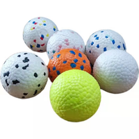Balles durables indestructibles pour chiens ETPU, élasticité résistante aux morsures, boule Interactive pour chiens