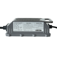 Chargeur LiFePO4 optimisé 58,4 V 18 A LNLEE, source d'alimentation haute performance pour chariot de golf 48 V 16S et camping-car