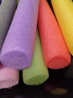 Emballage sur mesure, nouveau matériau coloré, tube en mousse EPE rond, protecteur