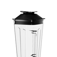 Licuadora RANBEM de 2000 ml de Capacidad, Comercial y Doméstica, con Control de Velocidad Ajustable, para Triturar Hielo y Hacer Smoothies, de Alta Velocidad, 5 Velocidades