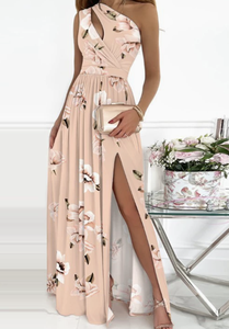 Abito Lungo Sexy <span class=keywords><strong>con</strong></span> <span class=keywords><strong>Spacco</strong></span> per Donna, Vestito Elegante Senza Maniche a Vita Alta, Nuova Moda Femminile per Feste e Uso Quotidiano - Product Image 2