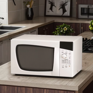High Quality 23L 230V/50HZ Mechanical Control Stainless Steel Countertop <b>Microwave</b> Oven 800W Child Lock Home Use Kitchen Microwa - Product Image 5