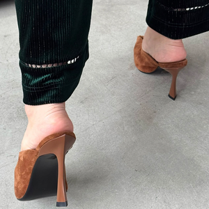 Scarpe Eleganti per Banchetti e Ufficio con Tacco Alto e Punta Affusolata, Tendenza Moda Estiva e Autunnale - Product Image 5