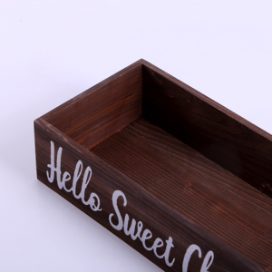 <strong>Nice</strong> <strong>Butt</strong> Decorative Wood Box Toilet Paper Holder Wooden Planter Box with Rope Handles Toilet Tank Tray for Bathroom and Toilet - Product Image 5
