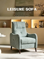 Fauteuil individuel moderne minimaliste en tissu, zéro gravité, pour salon, balcon, petit appartement, canapé paresseux, mobilier de maison