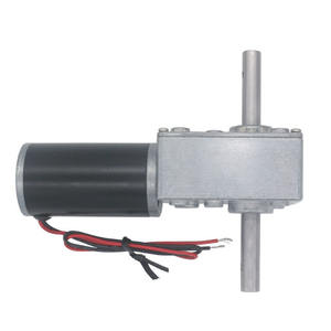 Fuerte Torque 5840-31ZY 7RPM 70kg.cm 12V <span class=keywords><strong>24V</strong></span> Reductor de engranaje helicoidal <span class=keywords><strong>Motor</strong></span> de CC Embrague de doble eje Imán permanente sin escobillas - Product Image 5