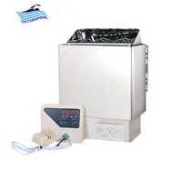 Panel Pemanas Serat Karbon Kontrol Sauna Inframerah, Pengontrol Pemanas Digital Sauna