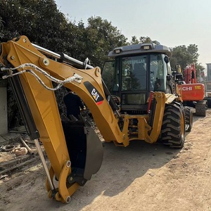Performances optimales, prix bas, certifié EPA et CE, chargeuse-pelleteuse d'occasion CAT 420F, moteur d'origine, faible nombre d'heures de fonctionnement - Product Image 1