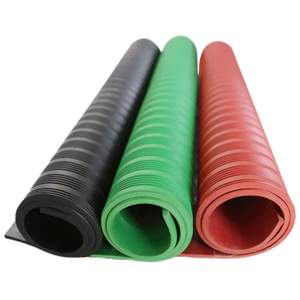 4mm İnce Elektrik Yalıtımlı Kauçuk Taban Kaymaz Yüksek Gerilim Güvenlik Sınıfı <span class=keywords><strong>2</strong></span> Kauçuk Levha İşyeri Güvenliği İçin - Product Image 5