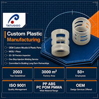 Stampi e Componenti in Plastica ABS PC PP LLDPE Personalizzati per Uso Industriale
